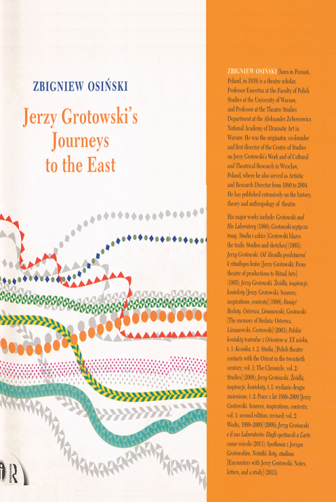 Cover image for book Jerzy Grotowski's Journeys to the East