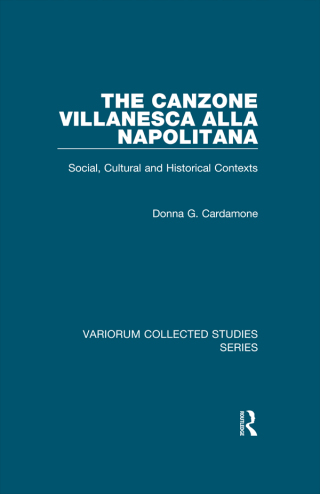 The canzone villanesca alla napolitana