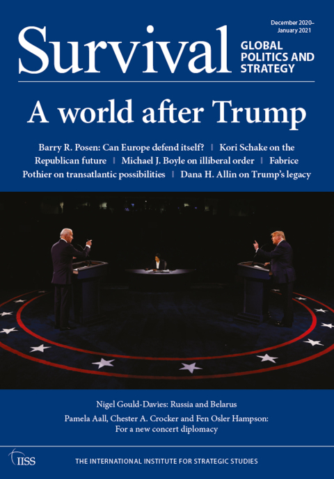 Cover image for book Survival December 2020–January 2021: A World After Trump