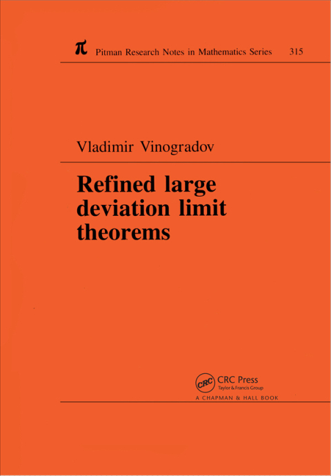 Cover image for book Refined Large Deviation Limit Theorems