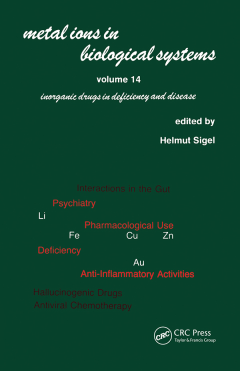 Cover image for book Metal Ions in Biological Systems