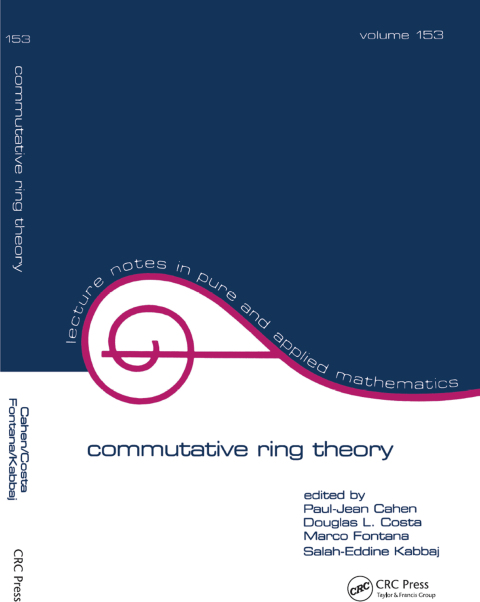 Cover image for book Commutative Ring Theory