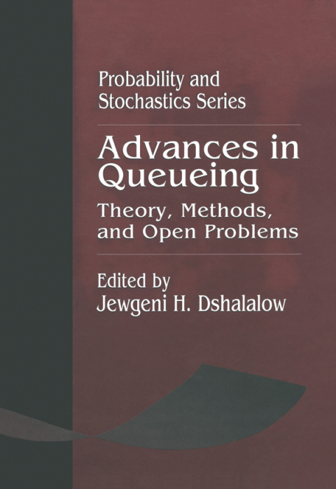 Cover image for book Advances in Queueing Theory, Methods, and Open Problems