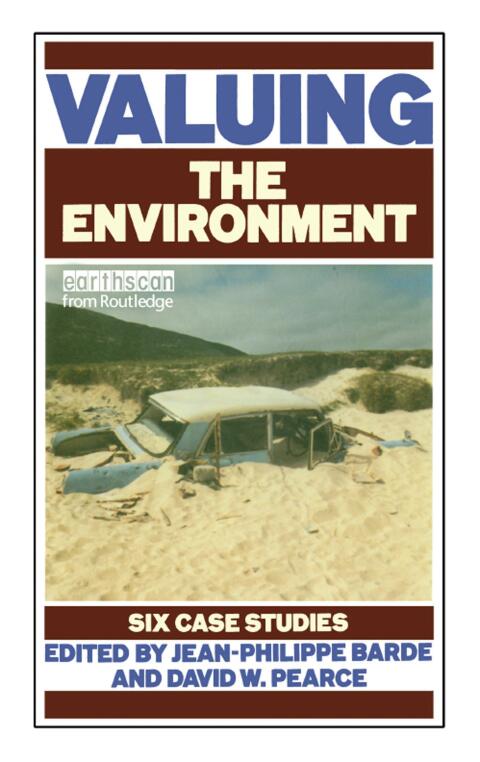 Cover image for book Valuing the Environment