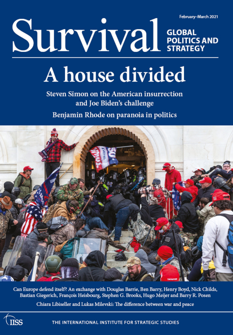 Cover image for book Survival February–March 2021: A House Divided