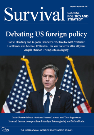 Survival August-September 2021: Debating US Foreign Policy