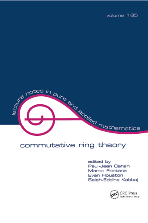Cover image for book Commutative Ring Theory