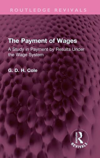 The Payment of Wages