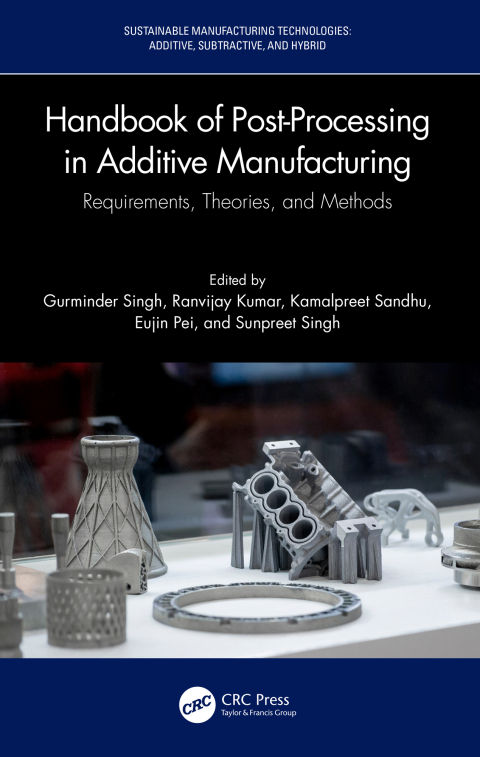 Cover image for book Handbook of Post-Processing in Additive Manufacturing