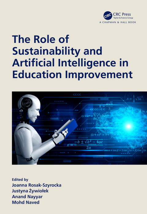 Cover image for book The Role of Sustainability and Artificial Intelligence in Education Improvement