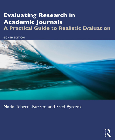 Cover image for book Evaluating Research in Academic Journals