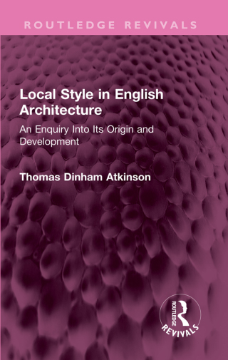 Local Style in English Architecture