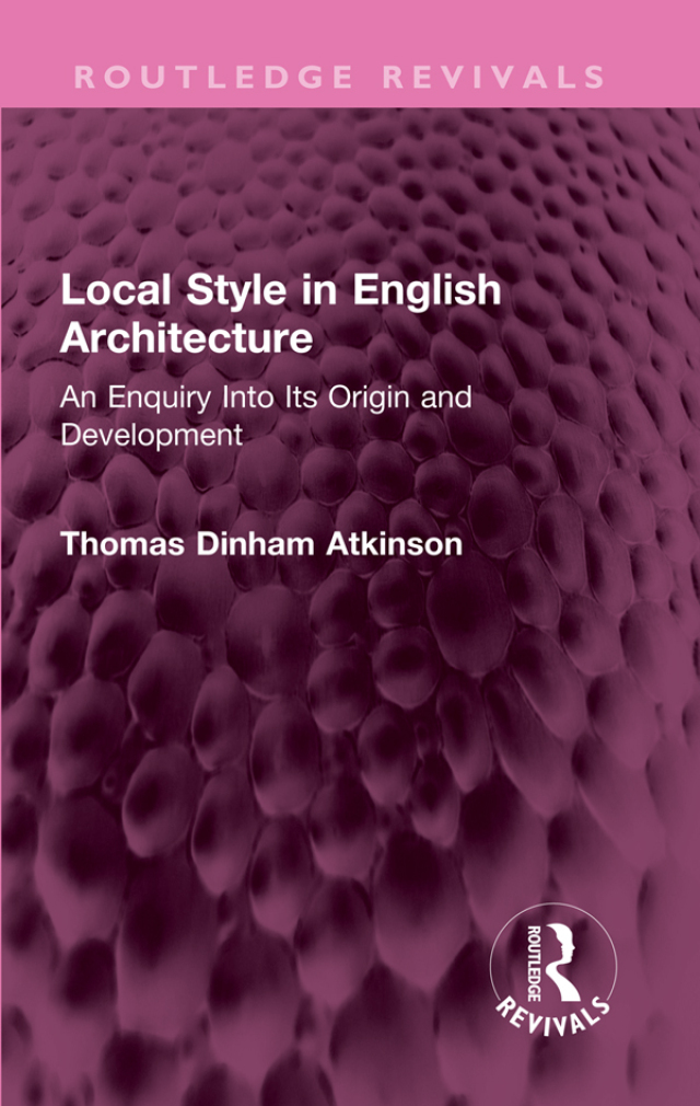 Local Style in English Architecture