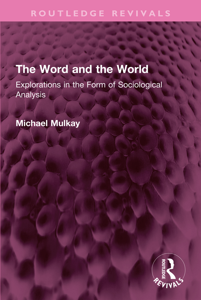 The Word and the World