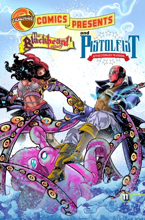 Cover image for book TidalWave Comics Presents #11: Blackbeard Legacy and Pistolfist