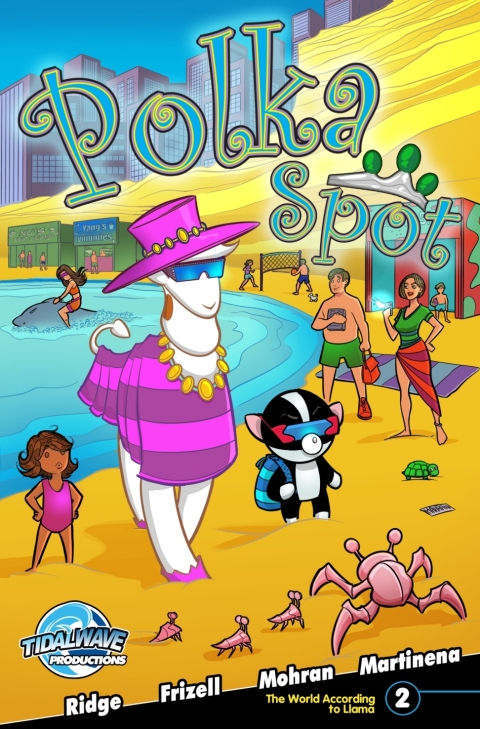 Cover image for book Beekman Boys Present: Polka Spot, The World According to Llama #2