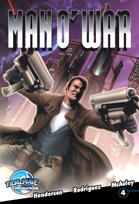Cover image for book Man O’ War #4