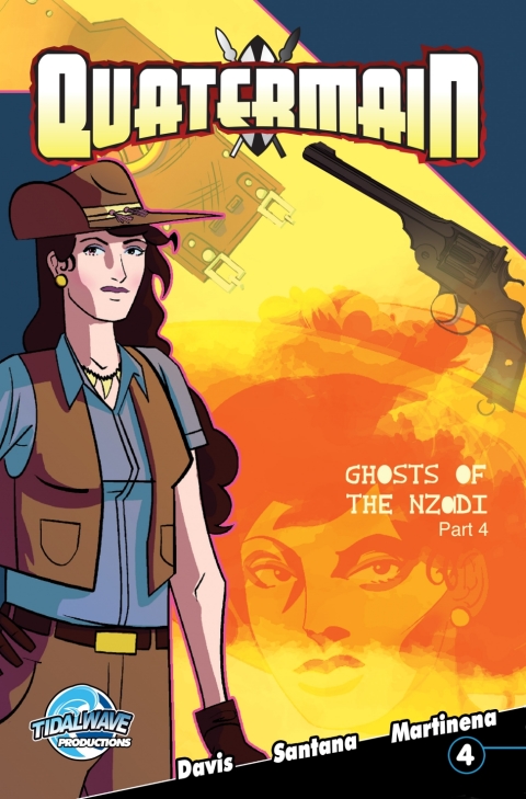 Cover image for book Quatermain: Ghosts of the Nzadi #4