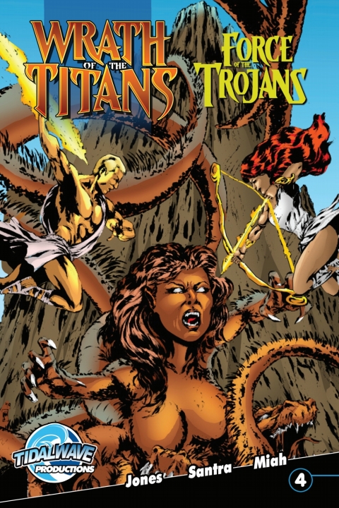 Cover image for book Wrath of the Titans: Force of the Trojans #4