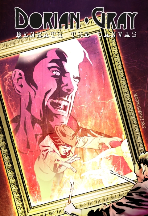 Cover image for book Dorian Gray: Beneath the Canvas: Trade Paperback