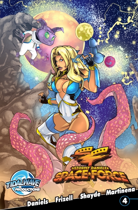 Cover image for book Stormy Daniels: Space Force #4