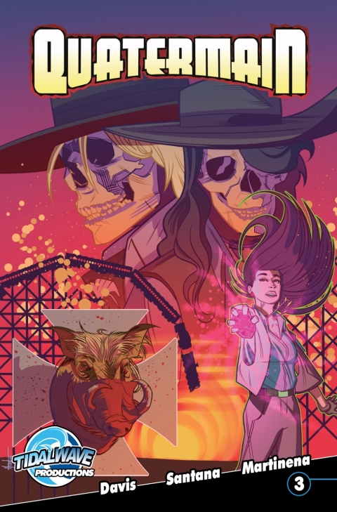 Cover image for book Quatermain: Ghosts of the Nzadi #3