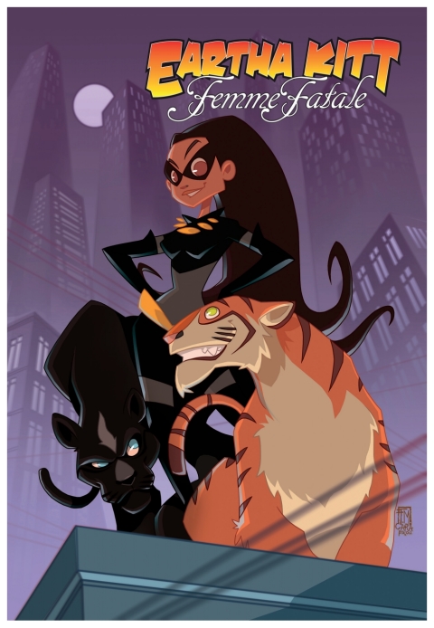 Cover image for book Eartha Kitt: Femme Fatale: Graphic Novel Edition