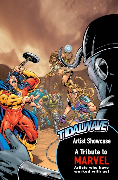 Cover image for book TidalWave Artist Showcase: A Tribute to Marvel Artists