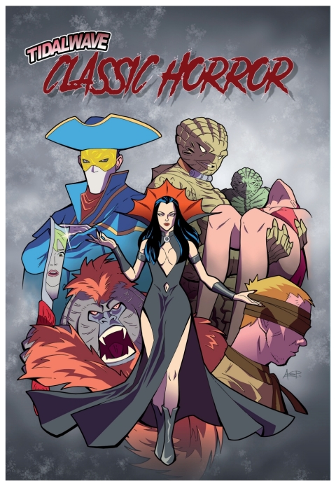 Cover image for book TIdalWave Classic Horror Comics