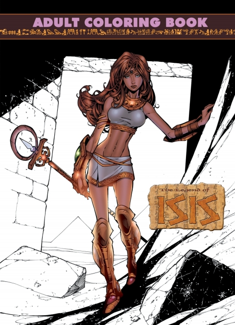 Cover image for book Legend of Isis: Adult Coloring Book