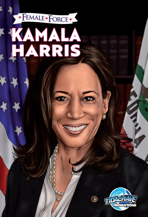 Cover image for book Female Force: Kamala Harris
