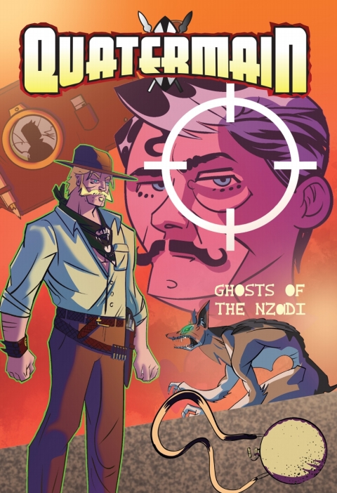 Cover image for book Quatermain: Ghosts of the Nzadi - Trade Paperback