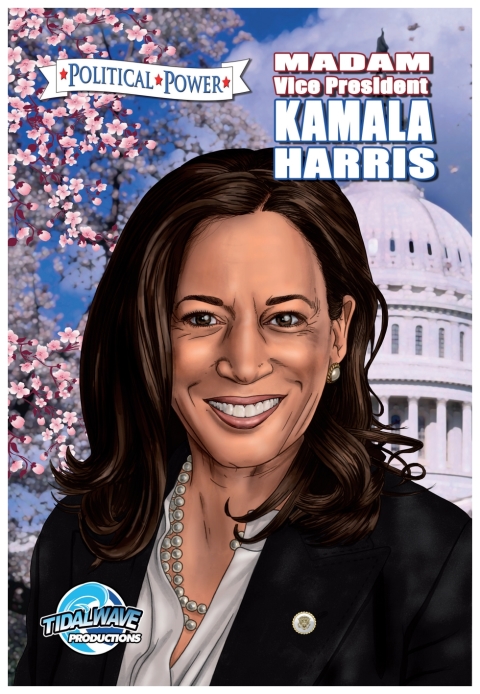 Cover image for book Political Power: Madam Vice President Kamala Harris