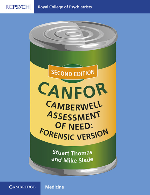 Cover image for book Camberwell Assessment of Need: Forensic Version