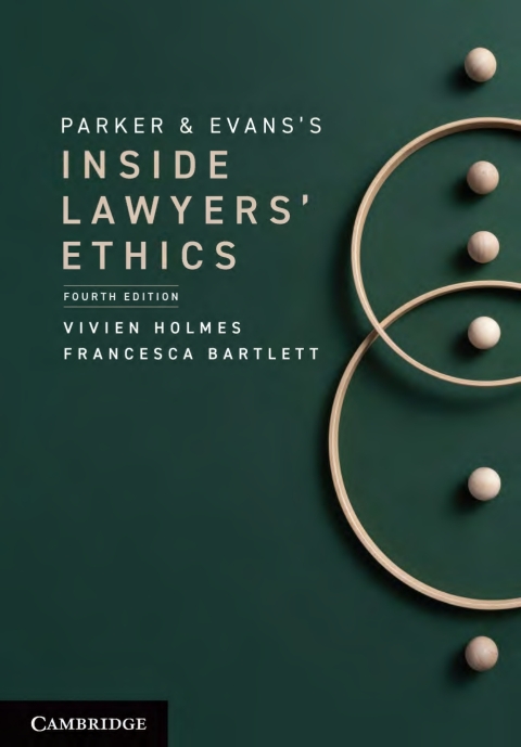 Cover image for book Parker and Evans's Inside Lawyers' Ethics