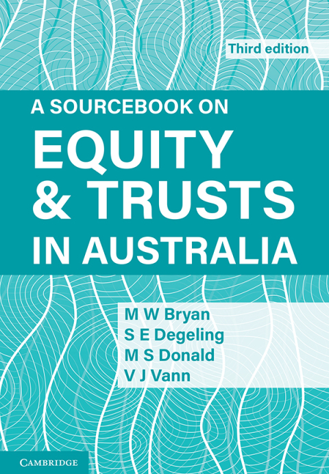 Cover image for book A Sourcebook on Equity and Trusts in Australia