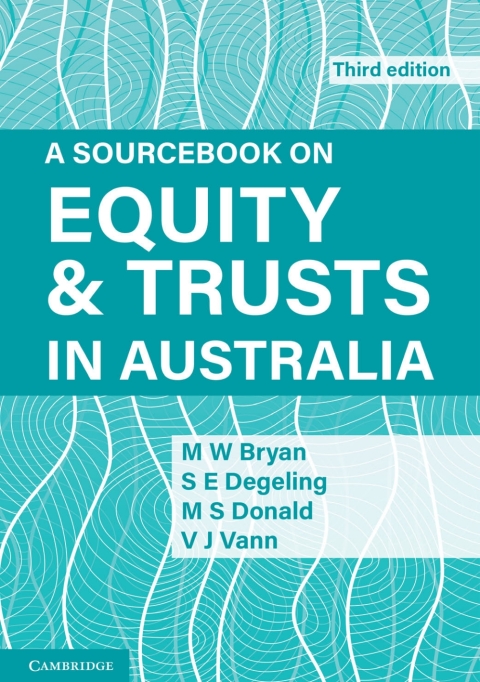 Cover image for book A Sourcebook on Equity and Trusts in Australia