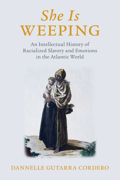 Cover image for book She Is Weeping