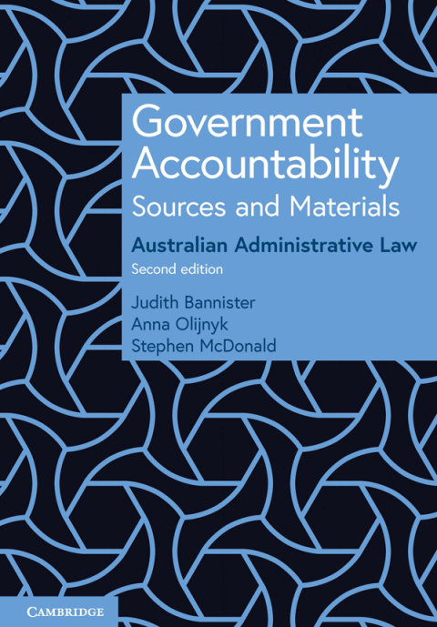 Cover image for book Government Accountability Sources and Materials