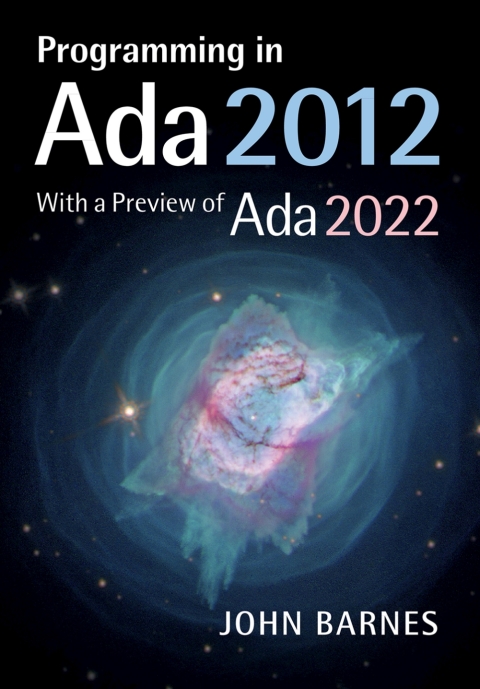 Cover image for book Programming in Ada 2012 with a Preview of Ada 2022