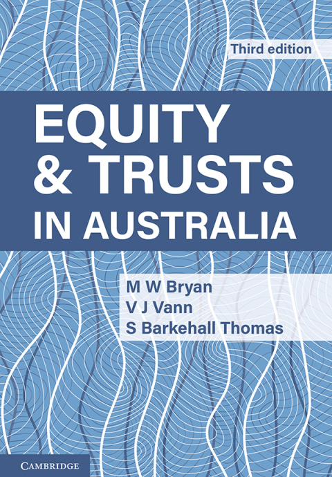 Cover image for book Equity and Trusts in Australia