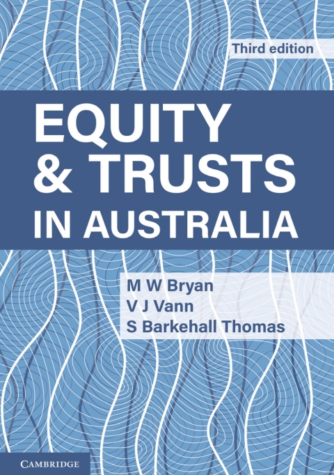 Cover image for book Equity and Trusts in Australia