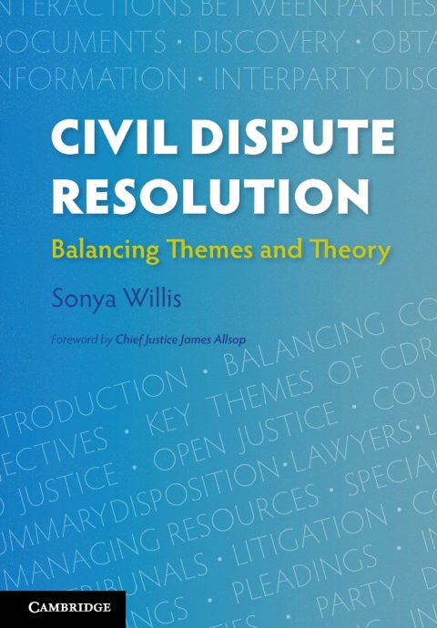 Cover image for book Civil Dispute Resolution