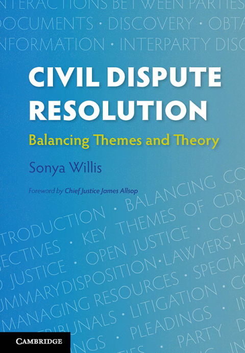 Cover image for book Civil Dispute Resolution