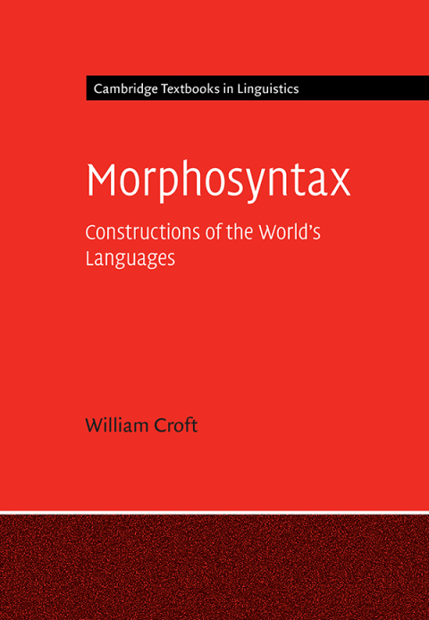 Cover image for book Morphosyntax