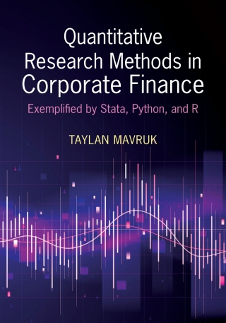 Quantitative Research Methods in Corporate Finance