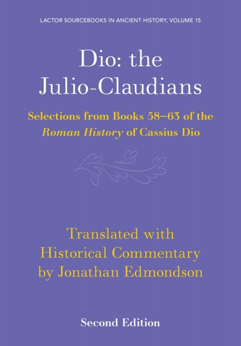 Cover image for book Dio: the Julio-Claudians