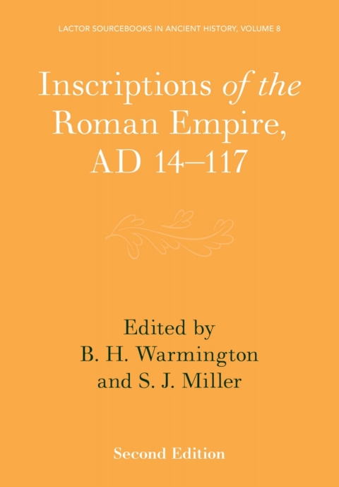 Cover image for book Inscriptions of the Roman Empire, AD 14–117