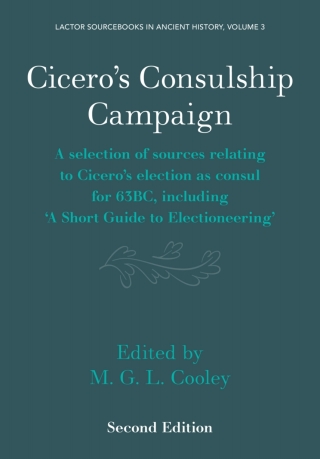 Cicero's Consulship Campaign