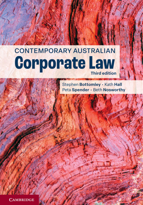 Cover image for book Contemporary Australian Corporate Law